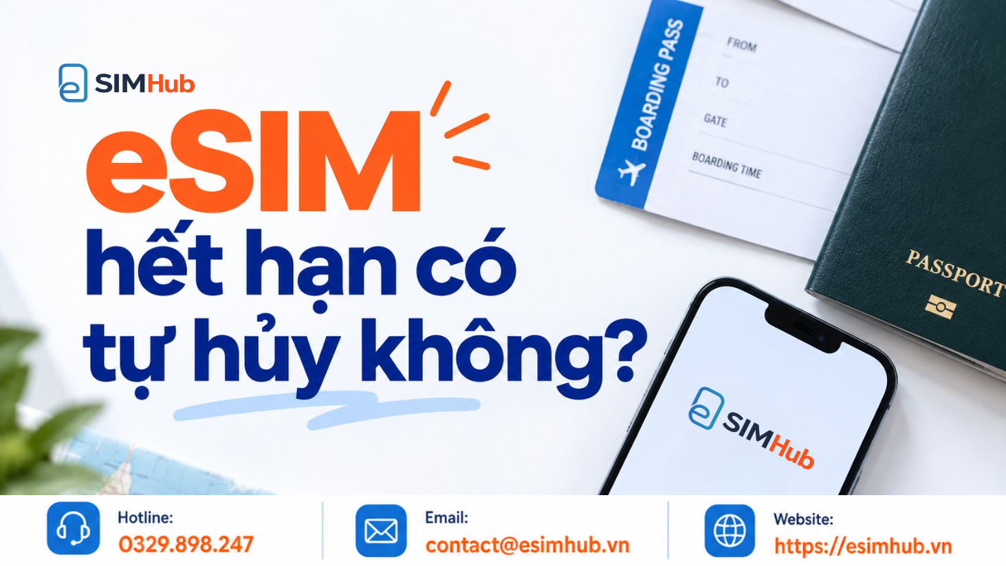 eSIM hết hạn có tự hủy không? Nên làm gì sau khi gói hết hạn?